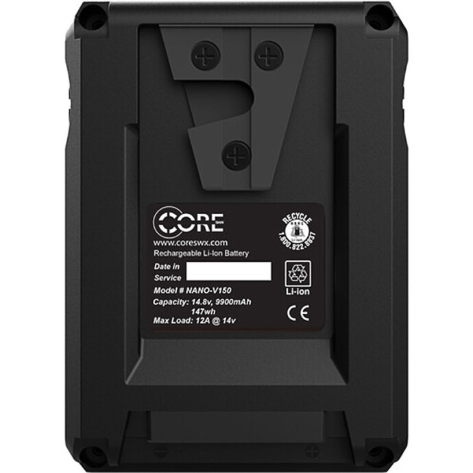 Core SWX NANO Micro 147Wh Lithium-Ion Battery (V-Mount) | Batteries ...