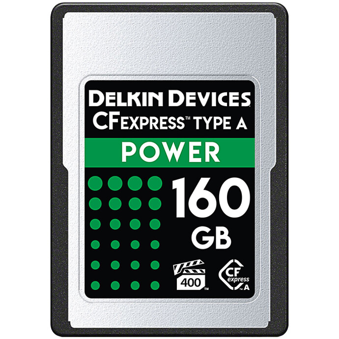 Delkin Devices POWER CFexpress Type A 160GB VPG400 880/s Read