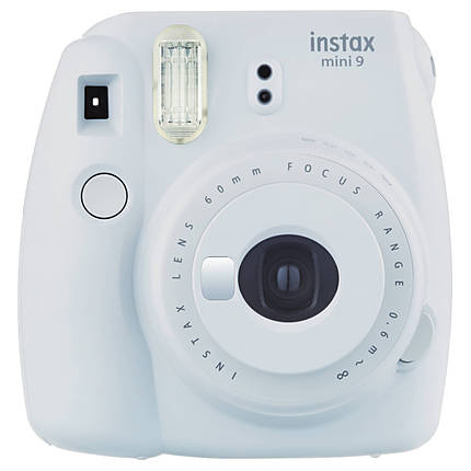 Fujifilm Instax Mini 9 Smokey White Camera with Groovy Case | Instant Film  Cameras | Fujifilm at Unique Photo