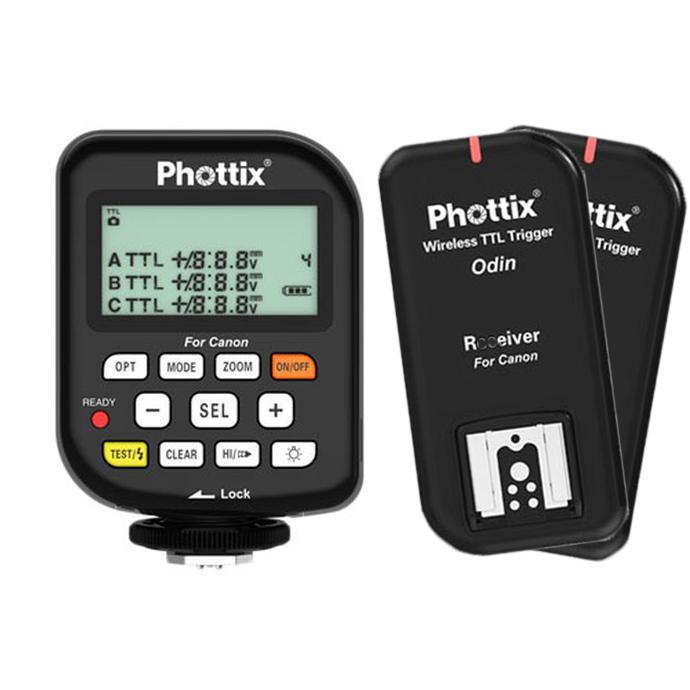 Phottix Odin TTL Flash Trigger Transmitter v1.5 for Canon - cqcc