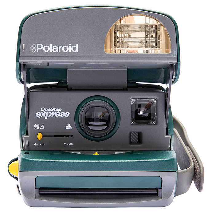 one step express polaroid camera film