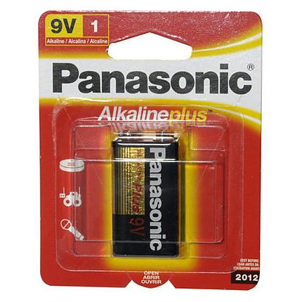 Panasonic Alkaline Plus 9V Battery 1 Pack | Film-Watch Batteries ...