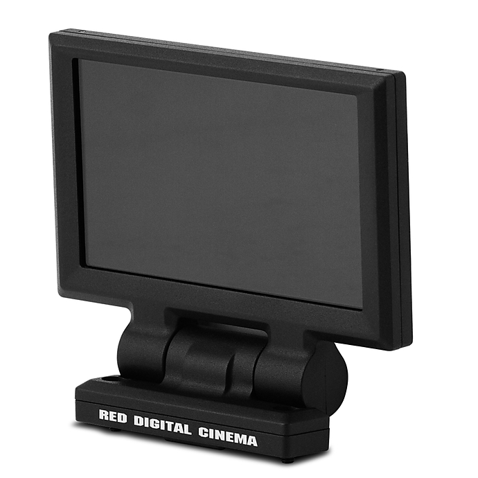 red digital cinema monitor