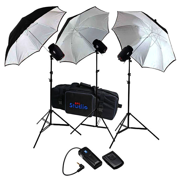 RPS RS-SB/SLK3 480 W/S Studio Monolite Strobe Kit - 3 Lights | Lighting &  Studio | RPS at Unique Photo