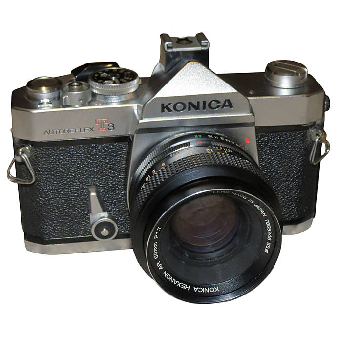 Used Konica Autoreflex T3 35mm SLR Body Only - Good | Used Film