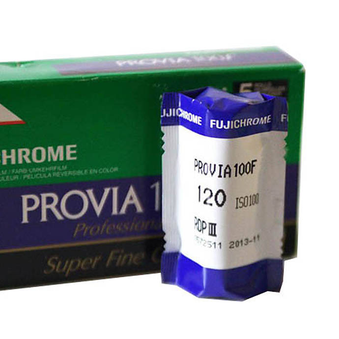 FUJIFILM Fujichrome Provia 100F RDP-III Color Fil 120 FILM ALSO